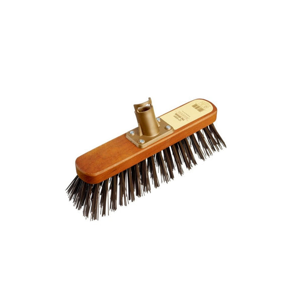 Groundsman stiff 12 inch PVC broom head