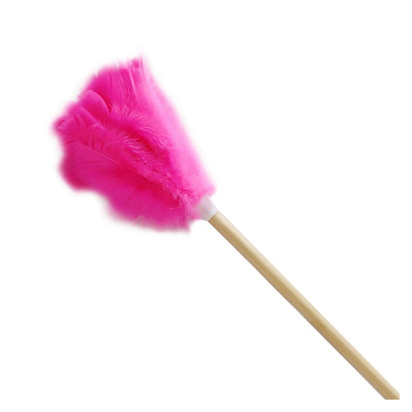 Groundsman turkey feather duster with bamboo handle