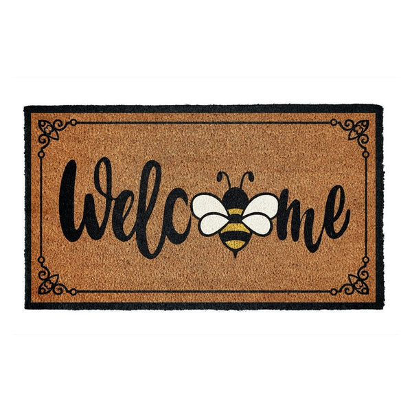 Groundsman welcome bee doormat 40 x 70cm