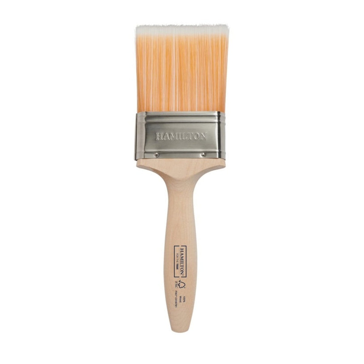 Hamilton For The Trade 3 inch fine tip flat brush, view 2