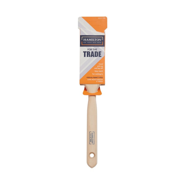 Hamilton For The Trade 2 inch long handled angled brush