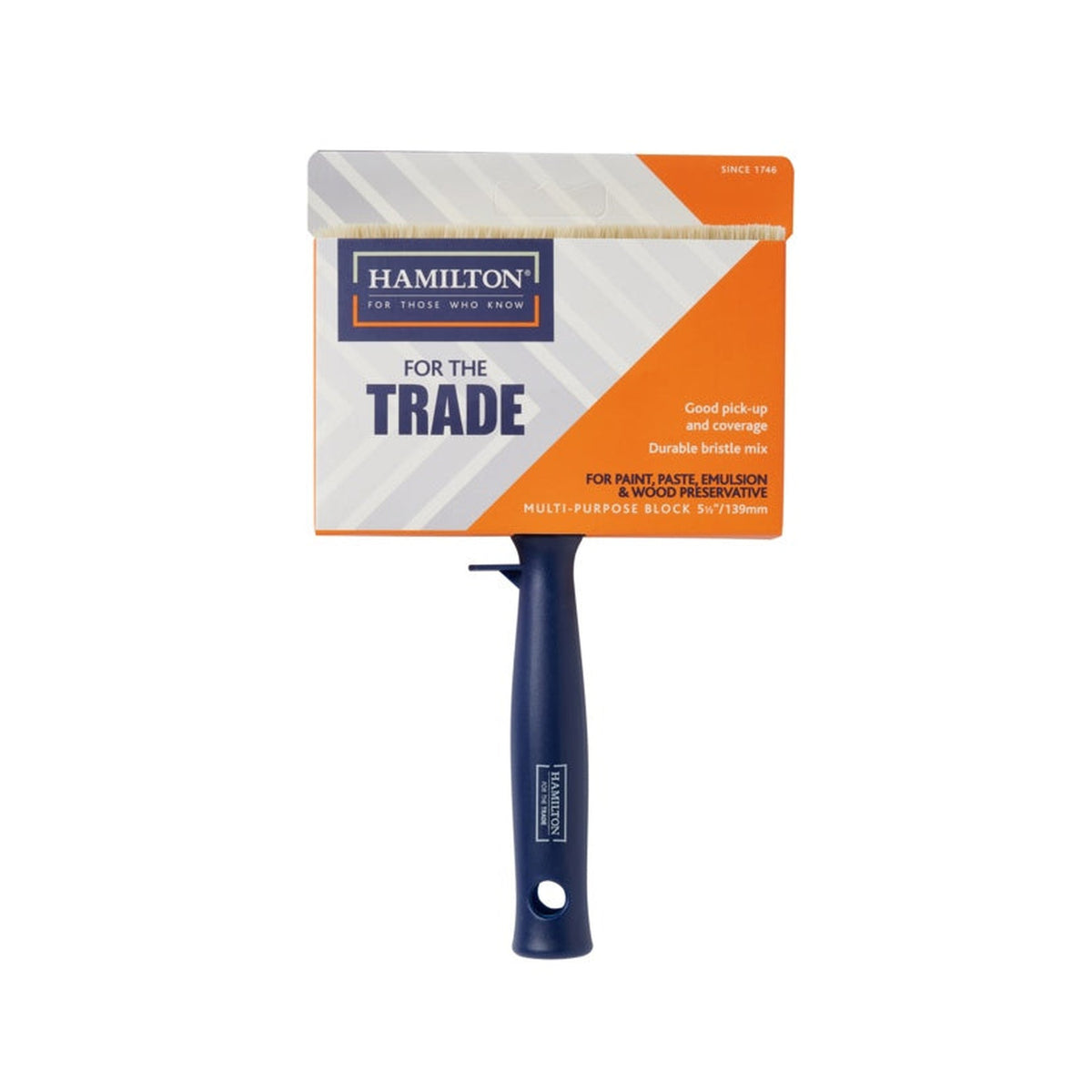 Hamilton For The Trade 5.5 inch multi purpose block brush