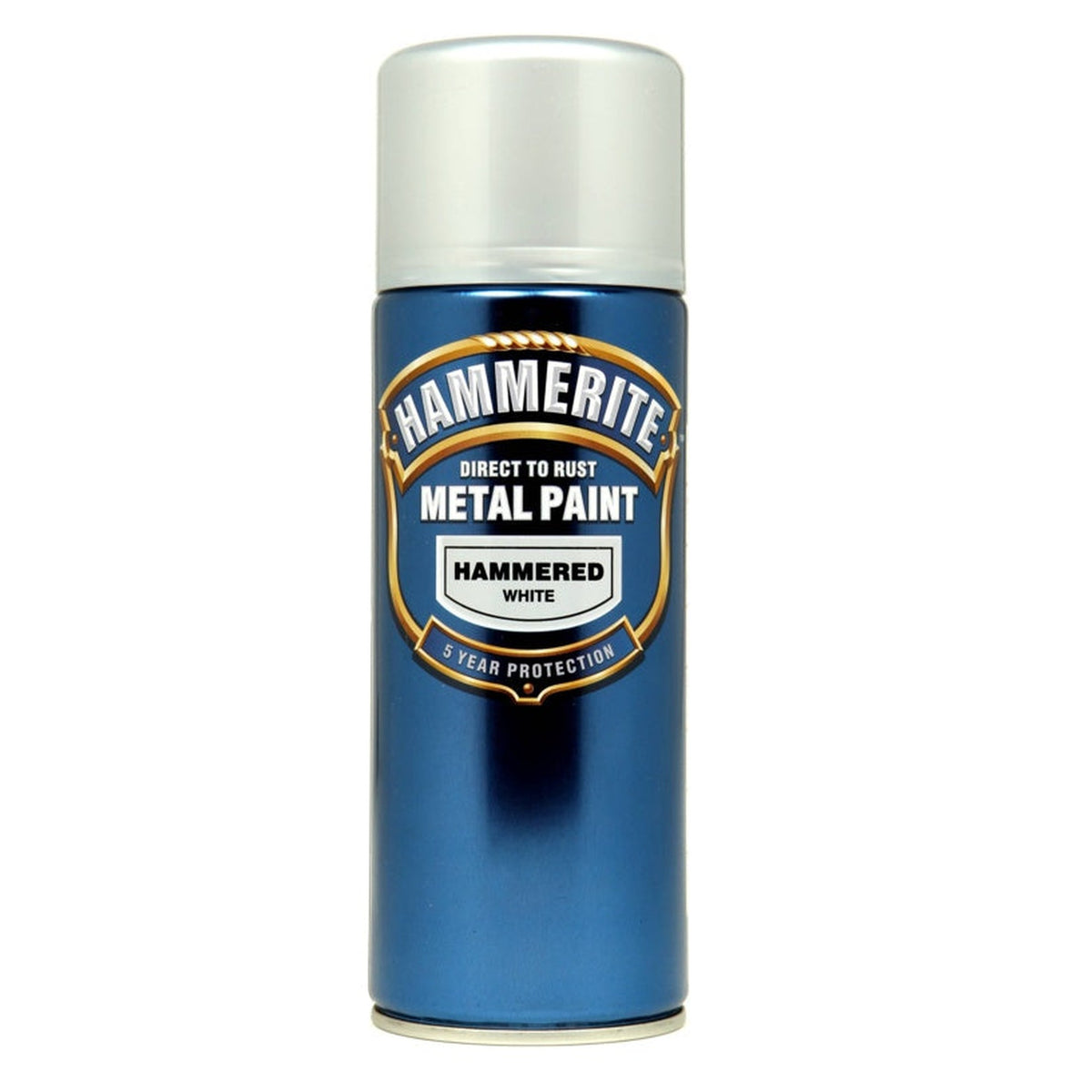 Hammerite hammered white metal paint 400ml aerosol
