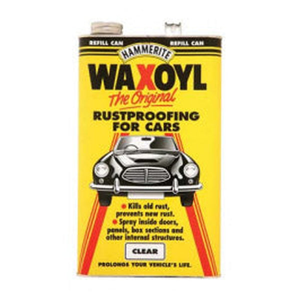 Hammerite Waxoyl black rust protection 5 litre container