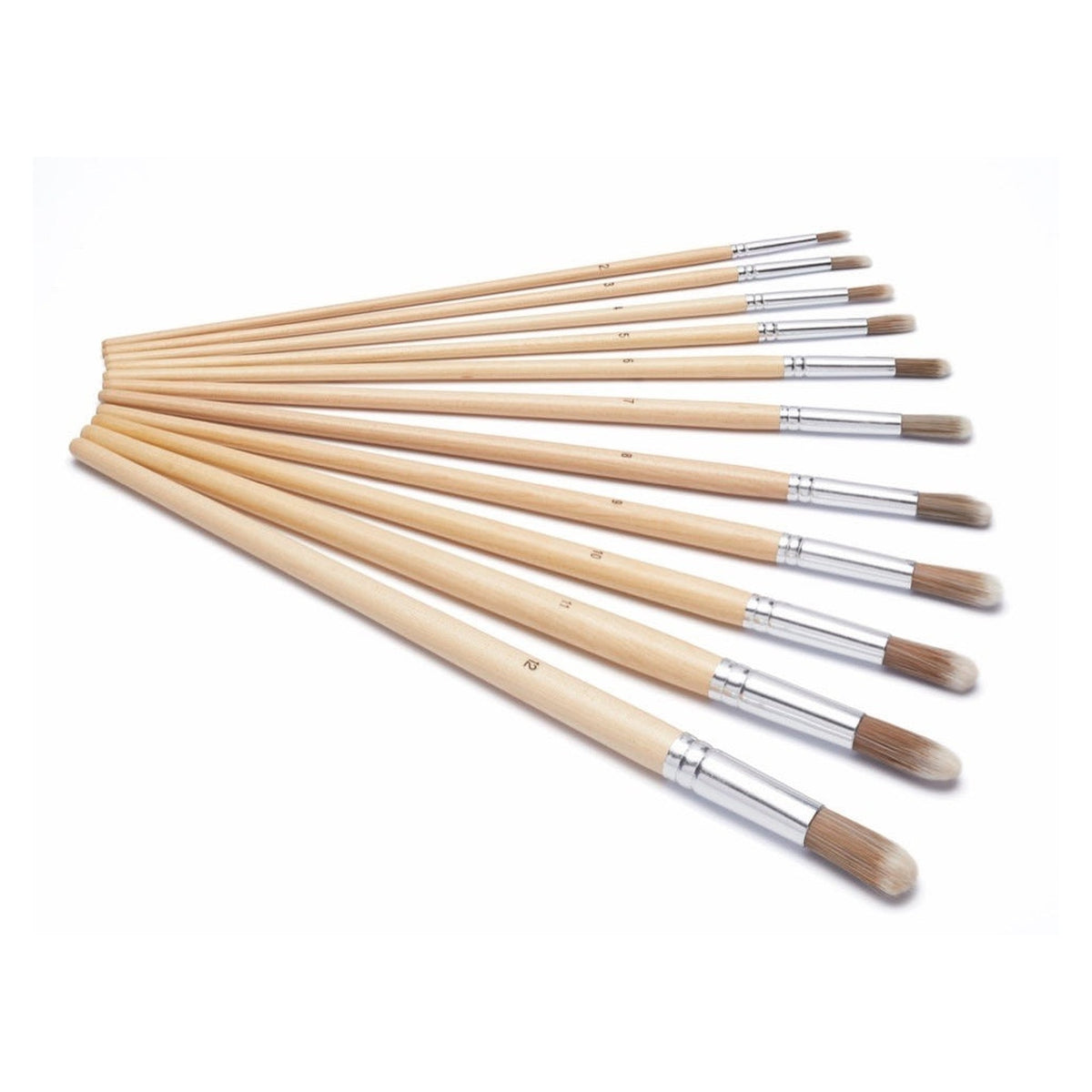 Harris Seriously Good round artist paint brushes, pack of 11