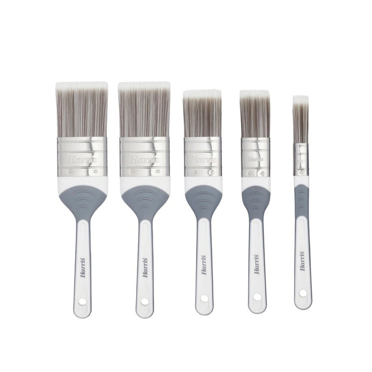 Pack of 5 Harris Seriously Good wall and ceiling paint brushes, view 3