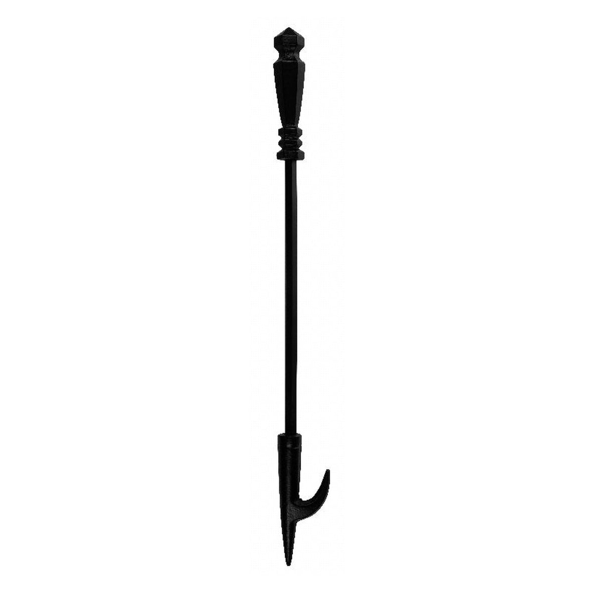 Hearth & Home black five piece companion set, view 4