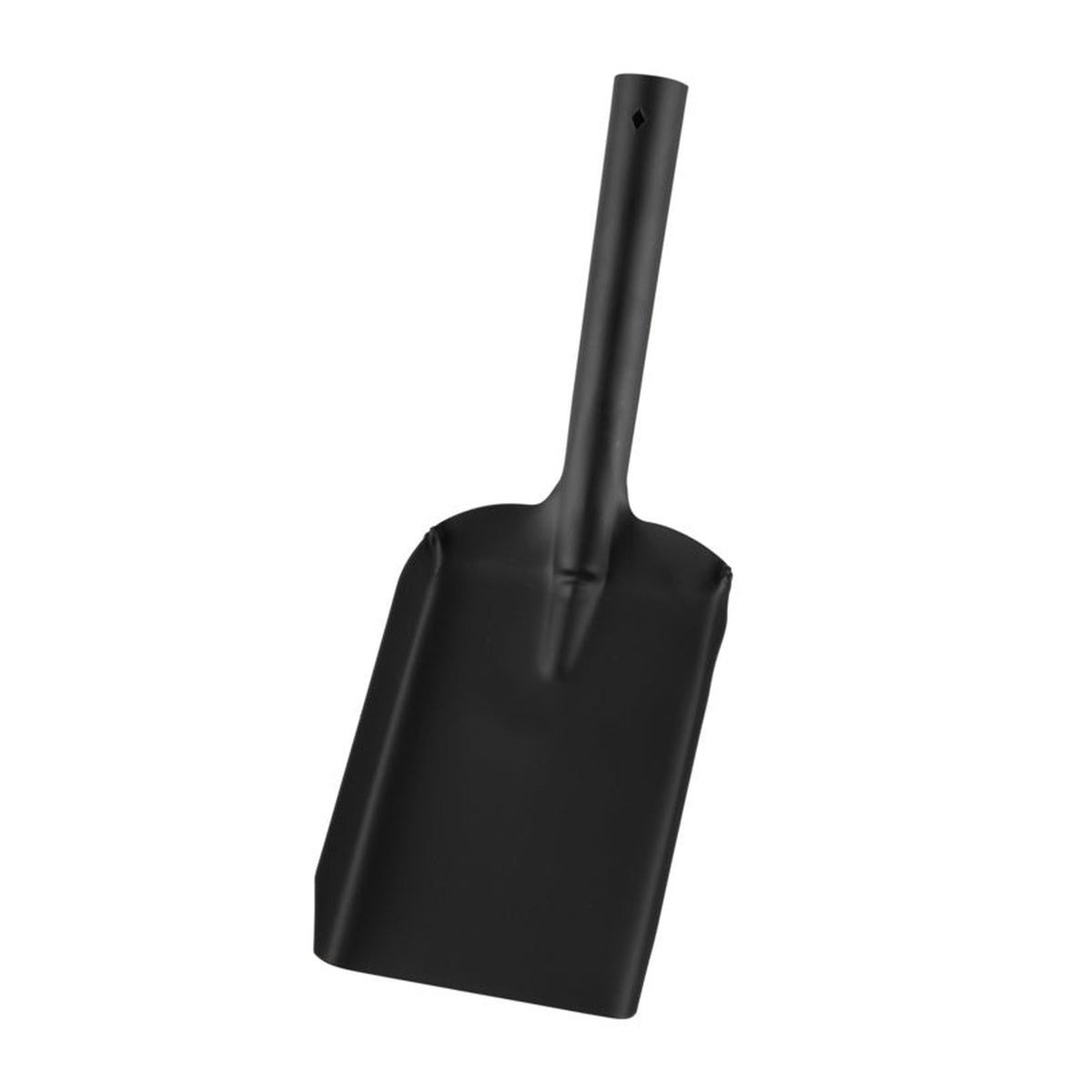 Hearth and Home black japanned metal coal shovel 4 inch, view 2