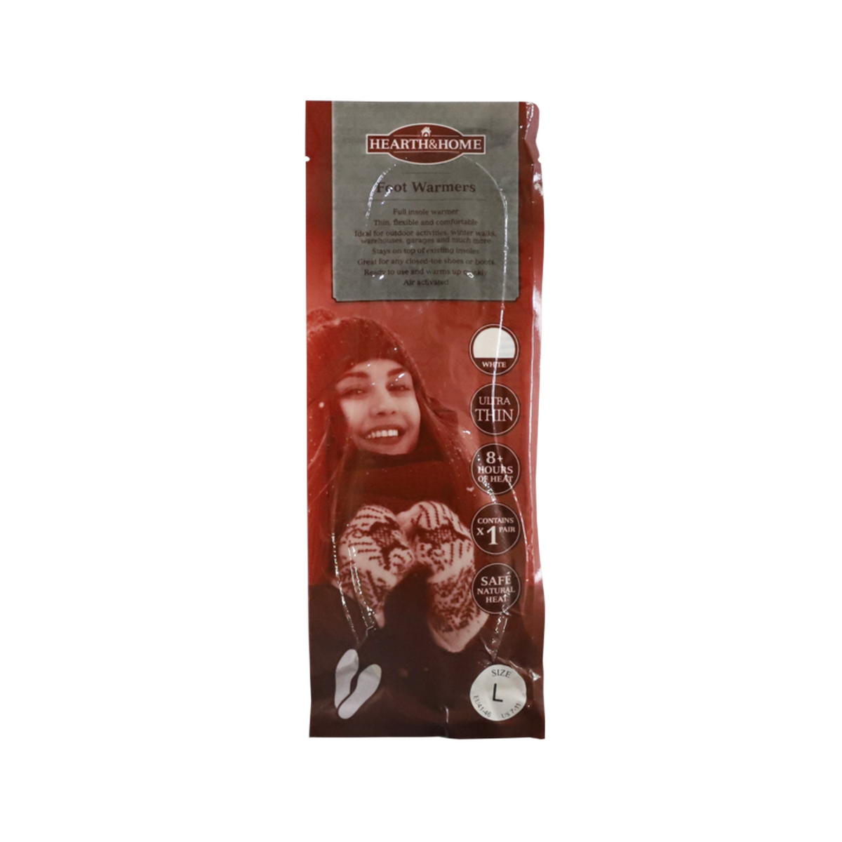 Hearth & Home insole foot warmers pack of 2