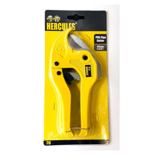 Hercules plastic pipe cutter 1/8 to 1 5/8 inch