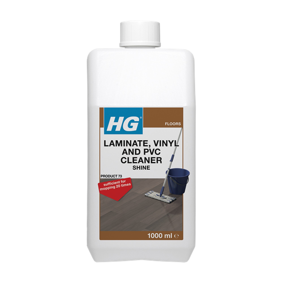 HG laminate, vinyl and PVC floor cleaner, 1 litre