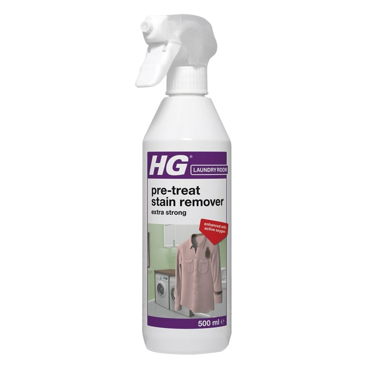 HG Spots and Stains Prewash Spray 500ml bottle