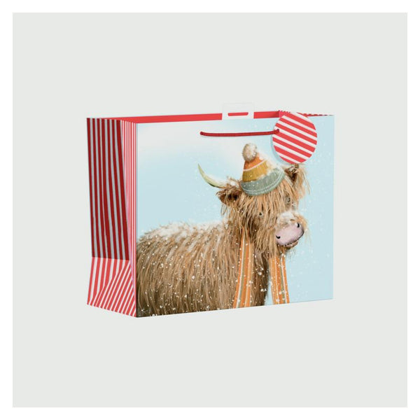 Highland Cow Gift Bag - Large