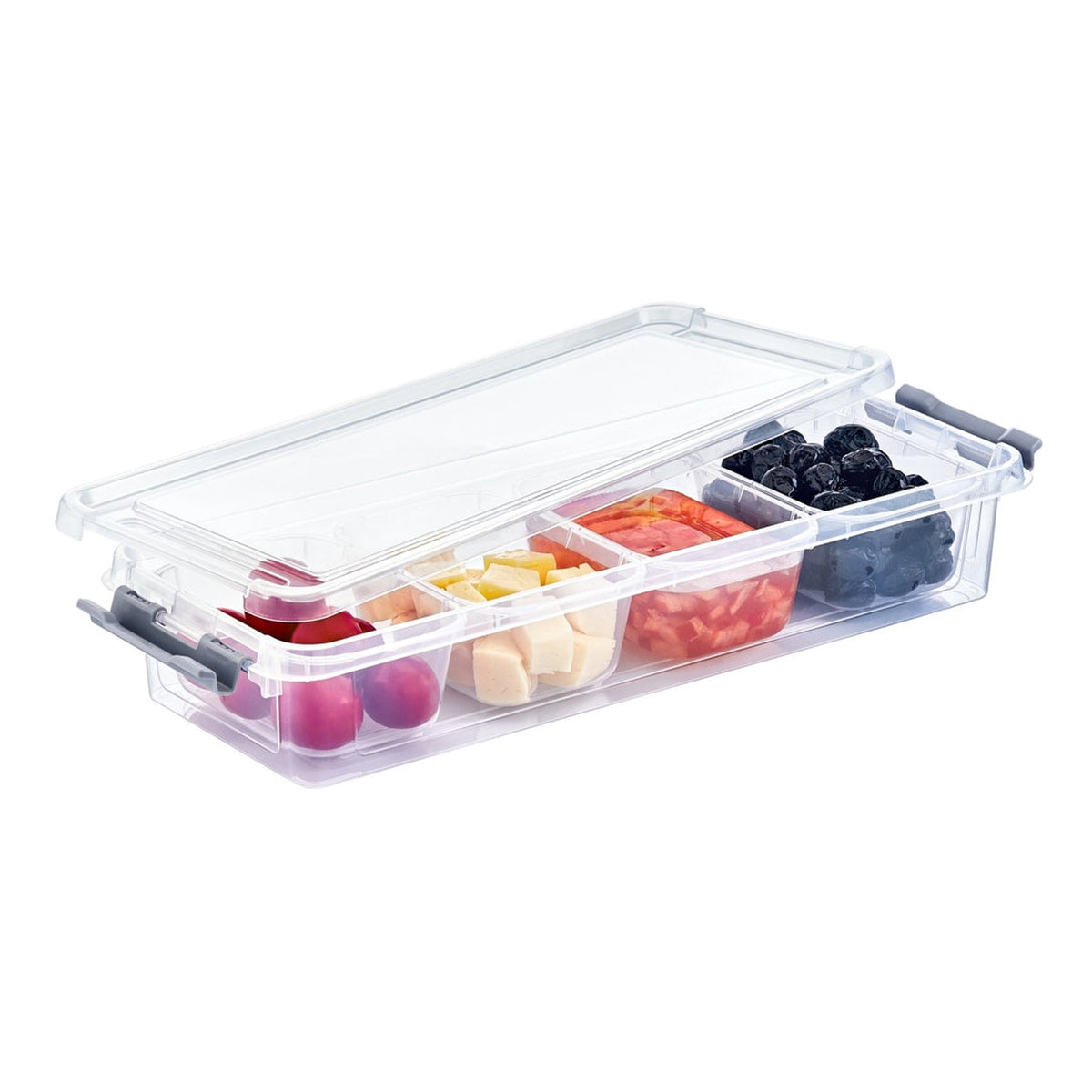 Hobbylife 4 divider flat grand organiser box 2.5L