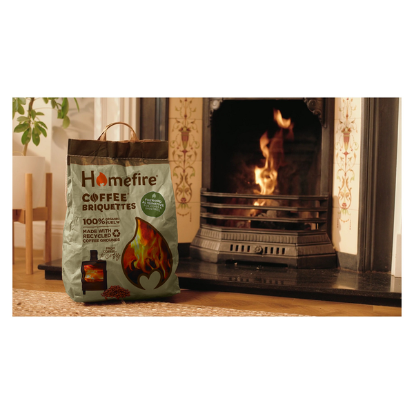 Homefire 7kg pack of coffee briquettes