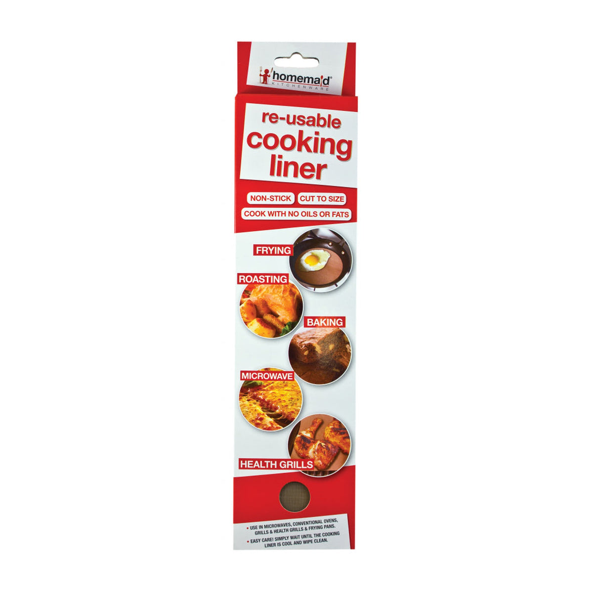 Homemaid re-usable non-stick cooking liner 250 x 330mm
