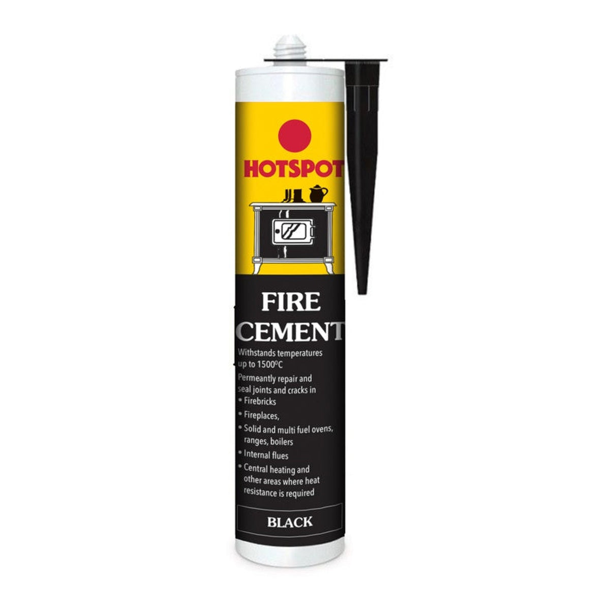 Hotspot black fire cement 310ml cartridge