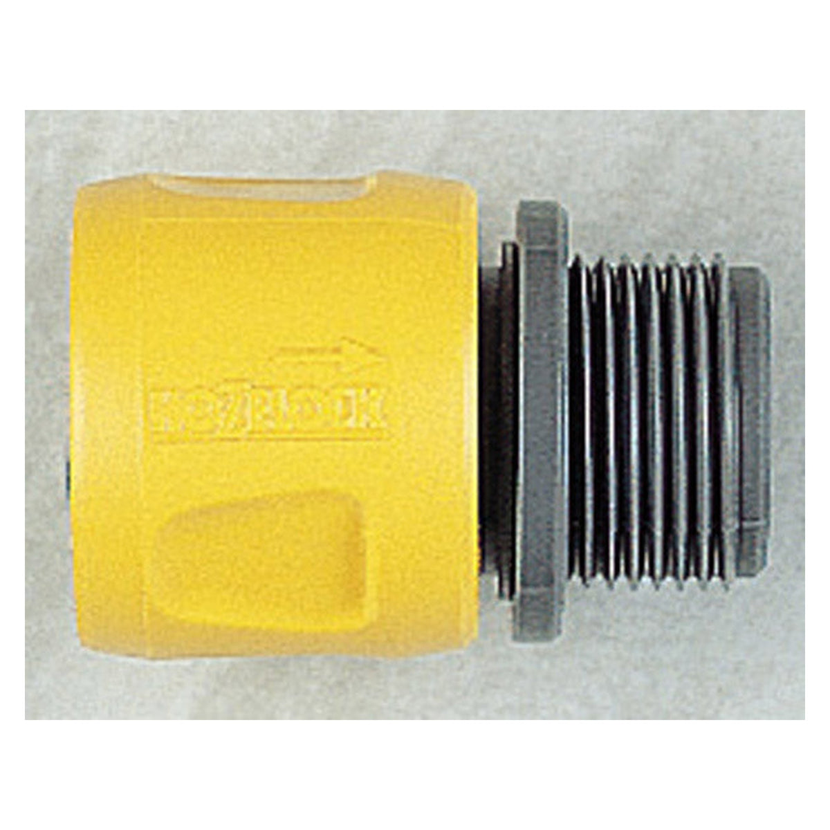 Hozelock flat and spiral hose adaptor 3/4 BSP