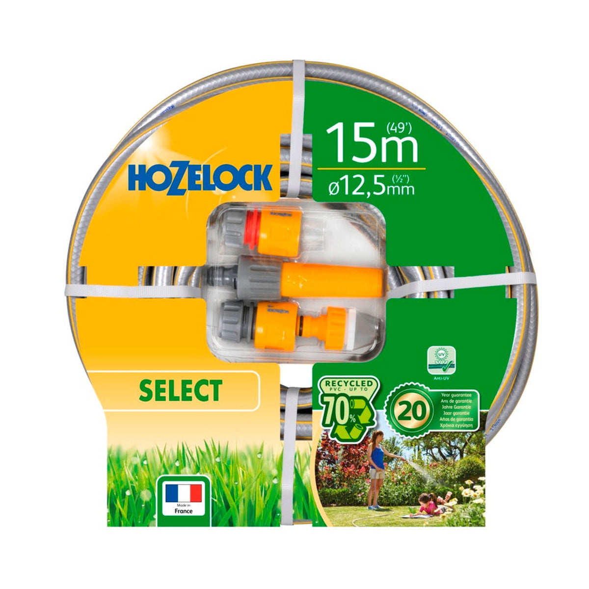 Hozelock Select 15m hose and fitting set, view 3