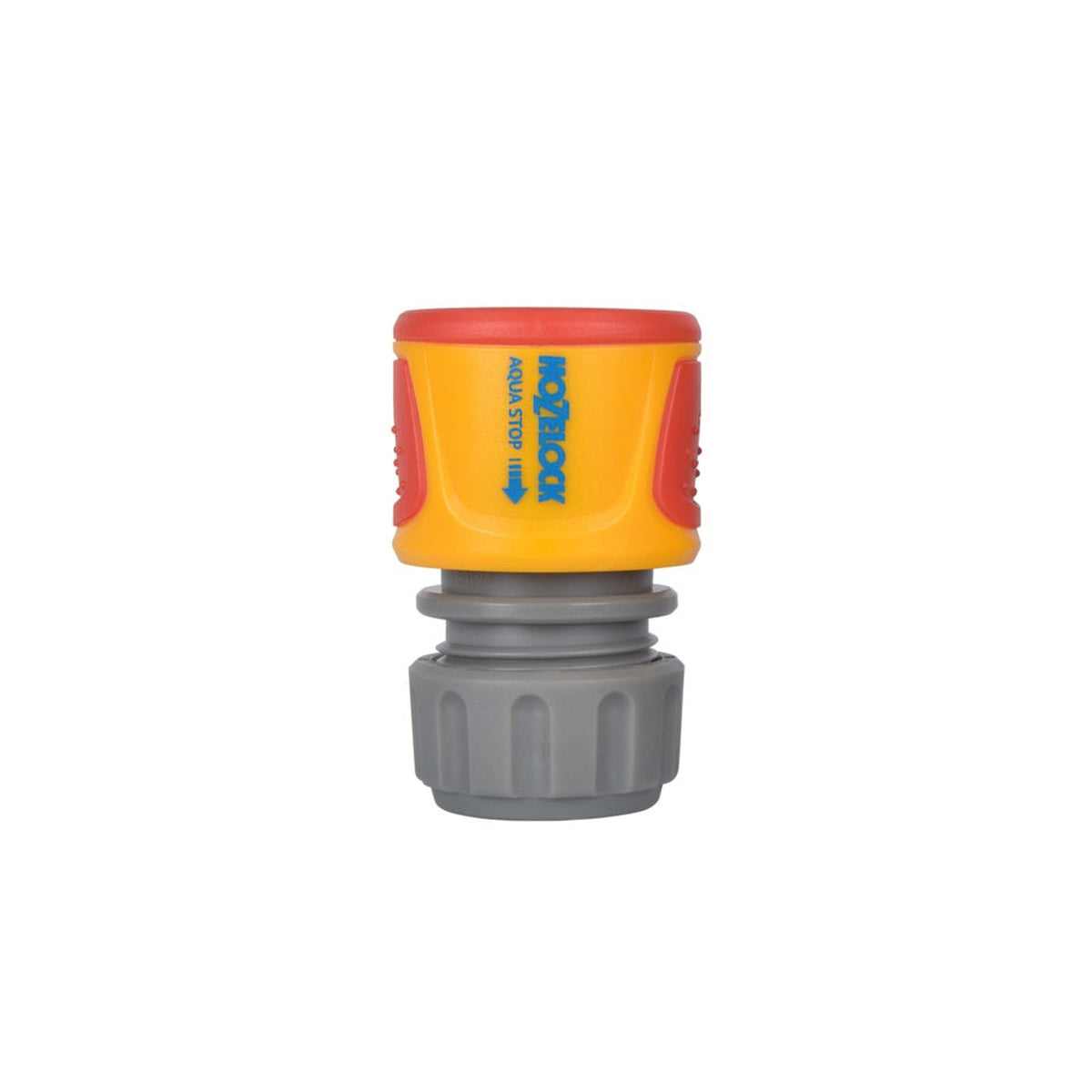 Hozelock Waterstop connector with soft touch grips
