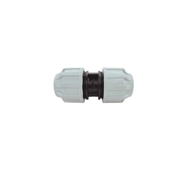Hydrodiff 25mm MDPE straight coupler