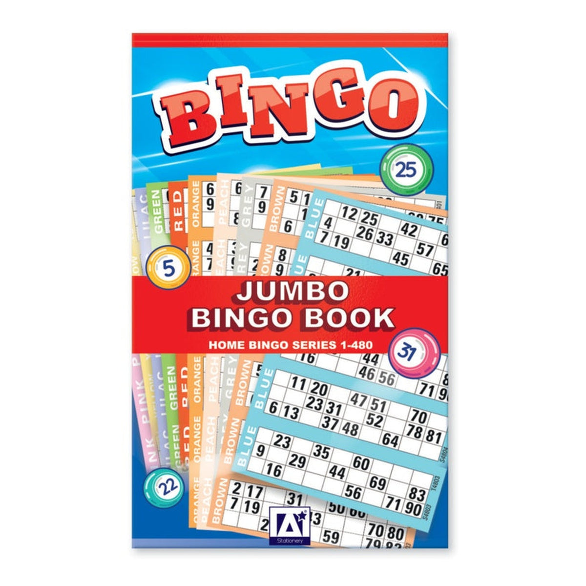 I G Design bingo ticket books 1 to 480