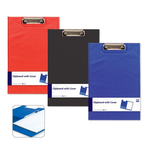 I G Design clipboard with cover and pen holder