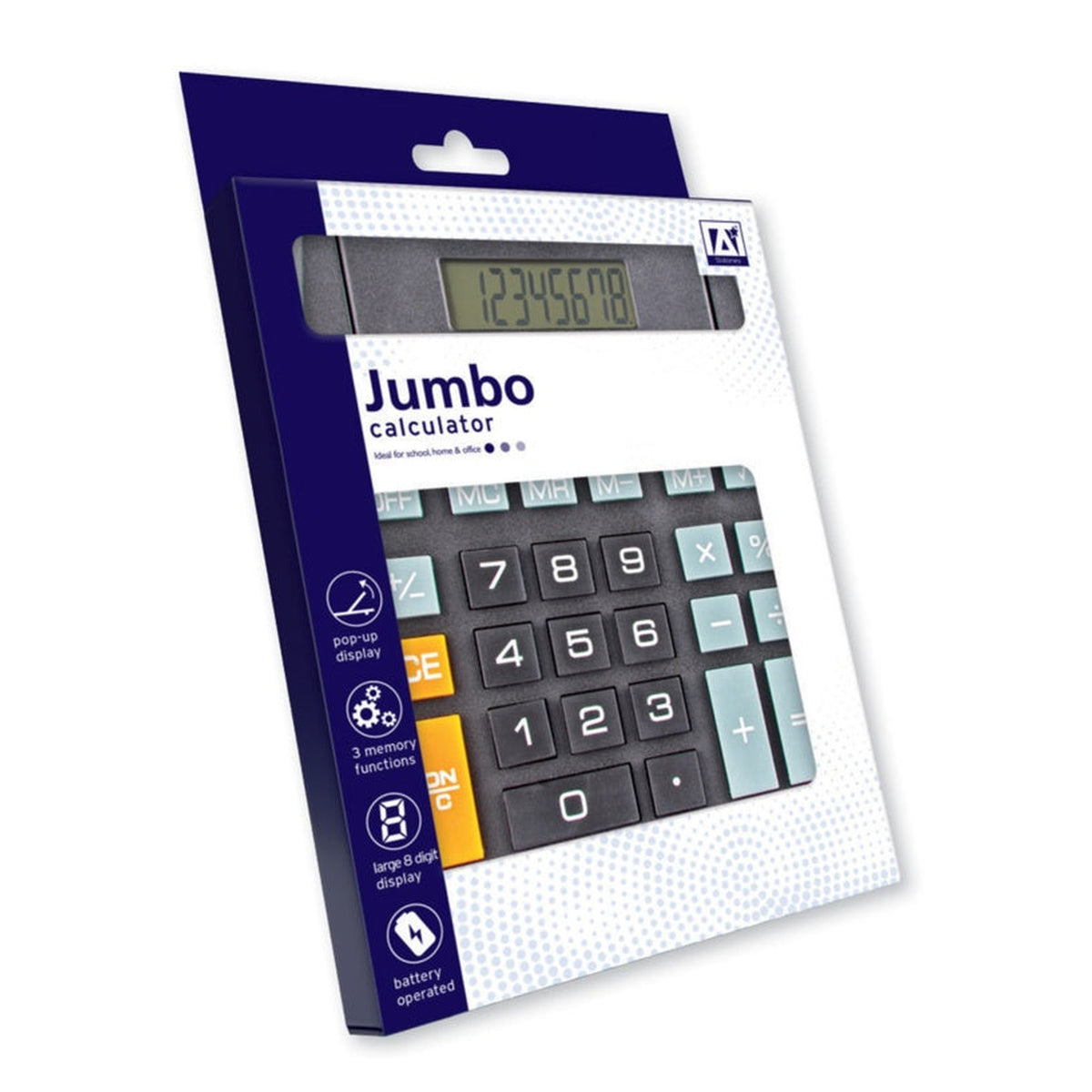 I G Design jumbo desk calculator