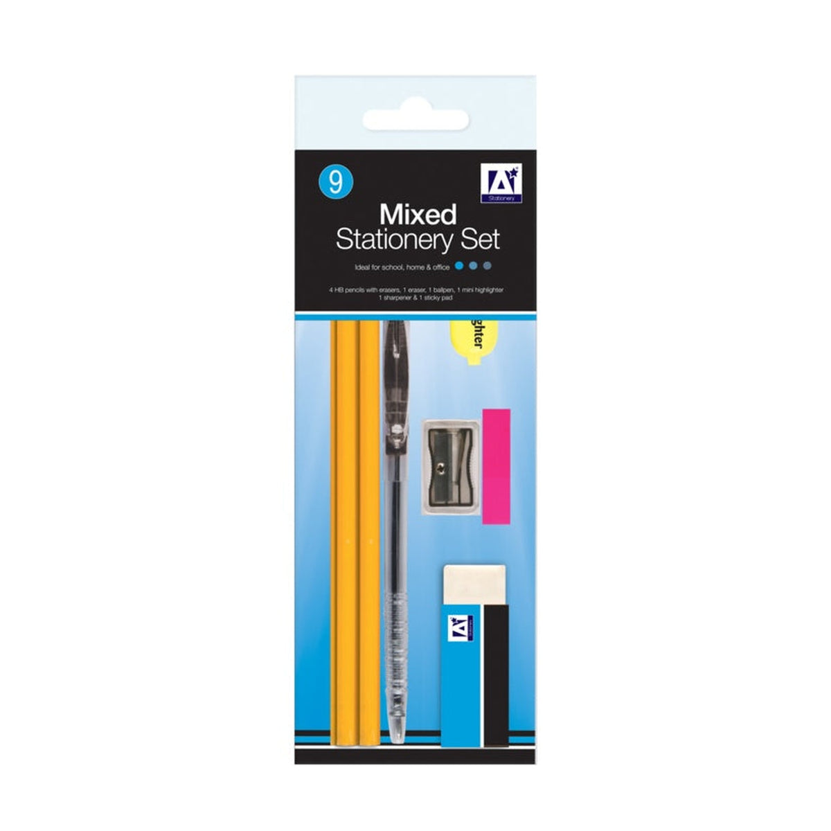 I G Design mixed stationery set