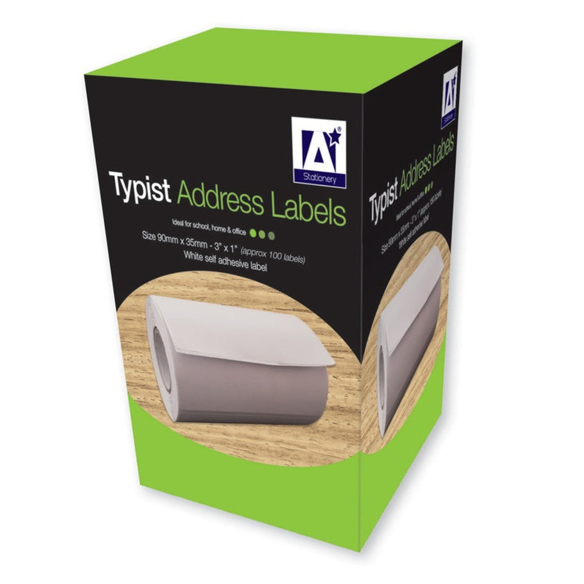 I G Design typist address labels 180 per roll