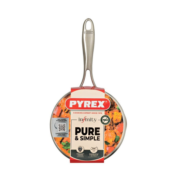 Infinity Stainless Steel Saucepan - 18cm
