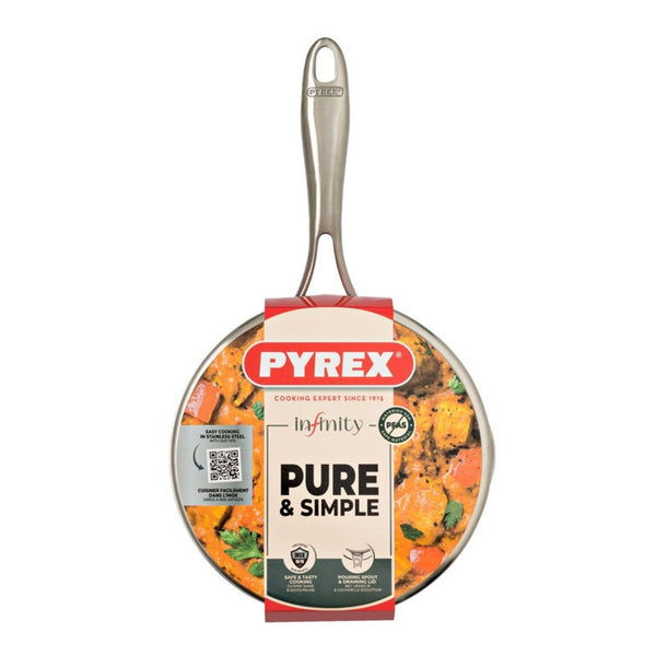 Infinity Stainless Steel Saucepan - 20cm