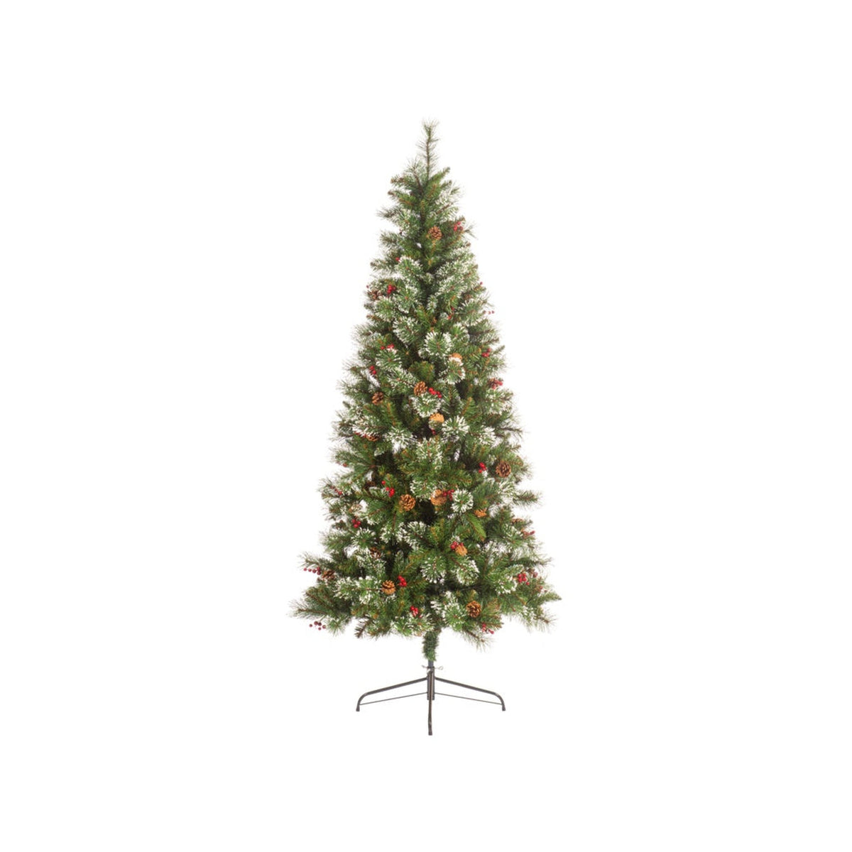 Ipswich Snowy Pine Tree - 180cm Green/White