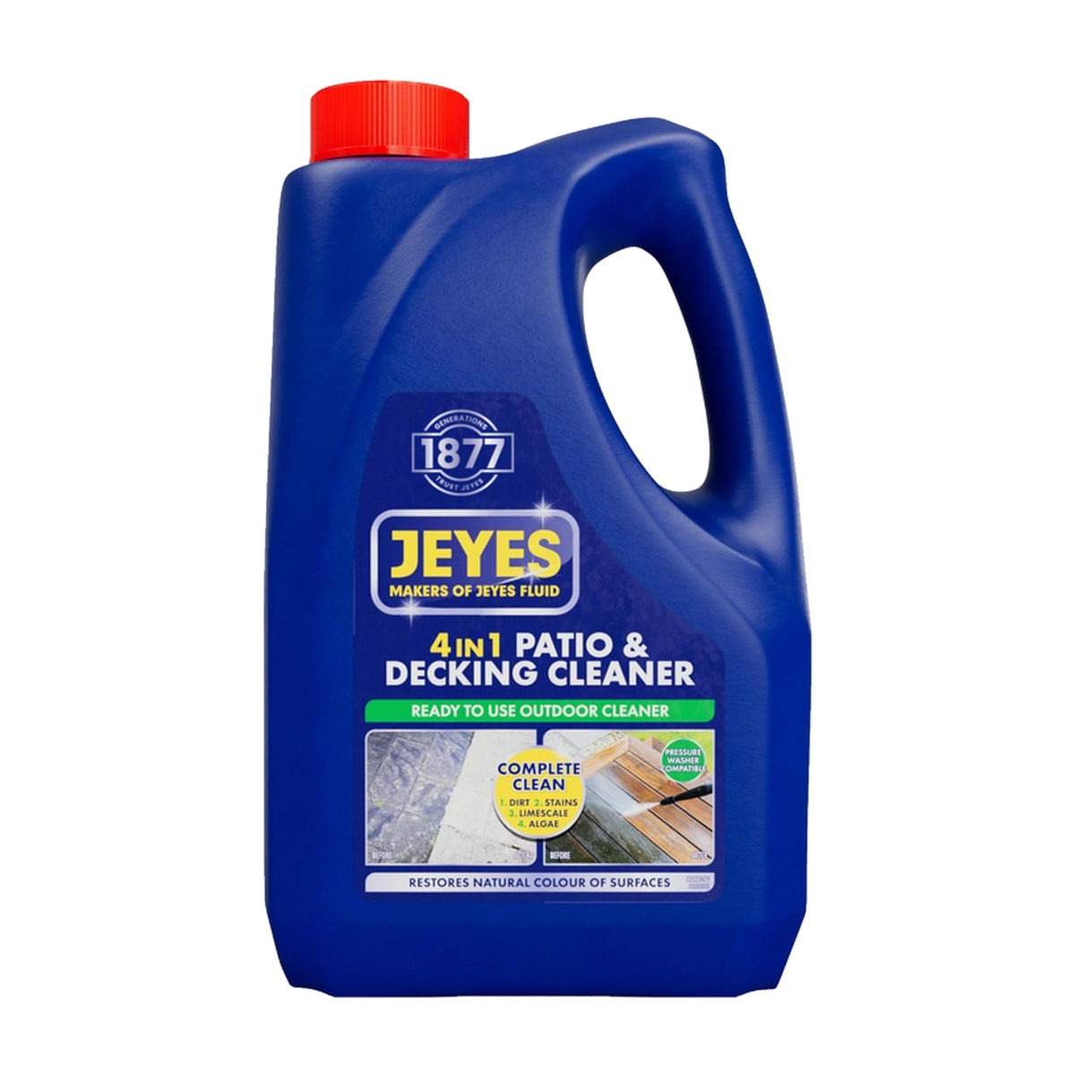 Jeyes 4 in 1 Patio and Decking Cleaner 2L bottle