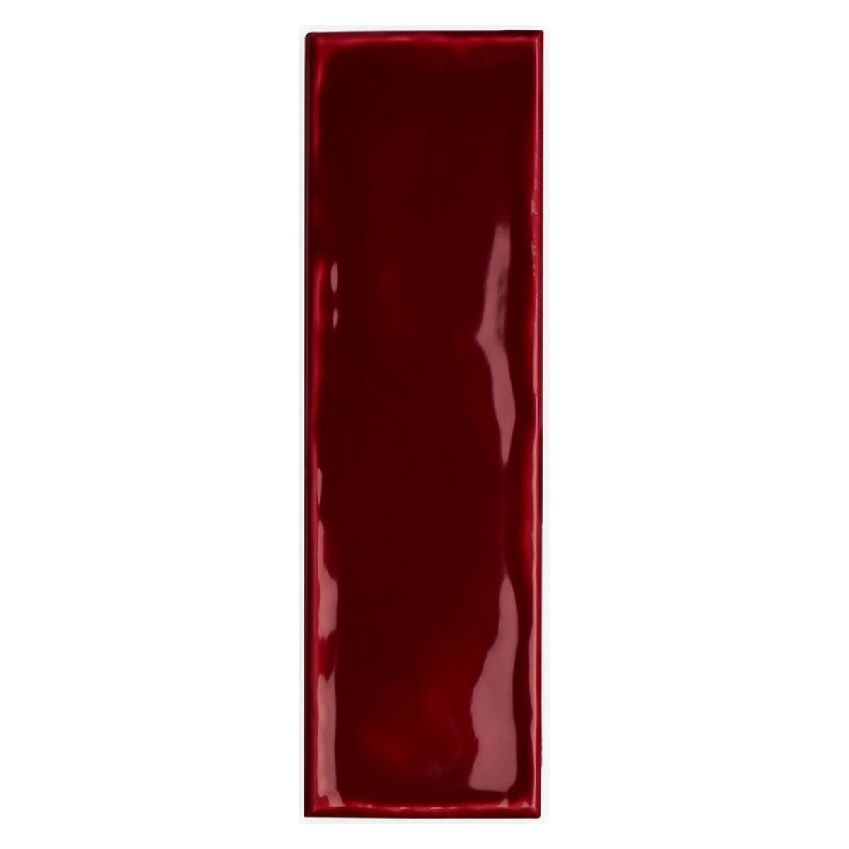 Johnson Tiles 1901 Minton Garnet slim brick wall tile