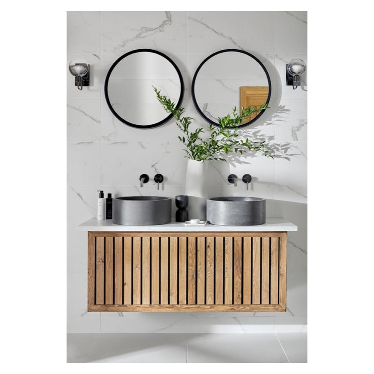 Johnson Tiles Glide White Carrara 600 x 300mm tile