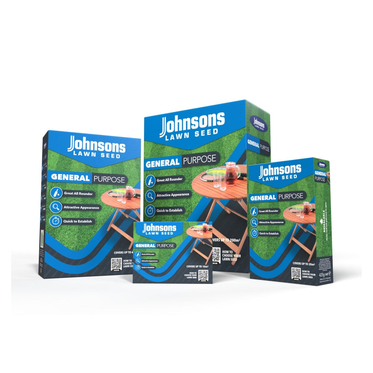 Johnsons General Purpose lawn seed 1.275kg pack