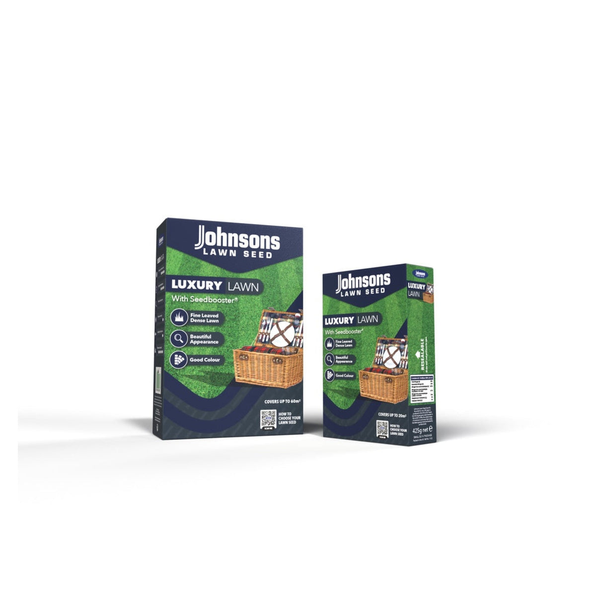Johnsons Luxury Lawn seed 425g covers 20sqm