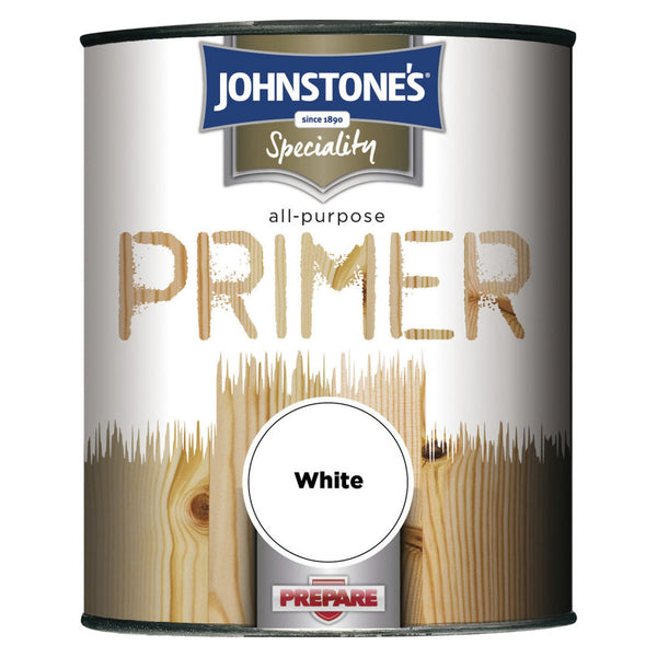 Johnstone's All Purpose Primer 750ml white tin