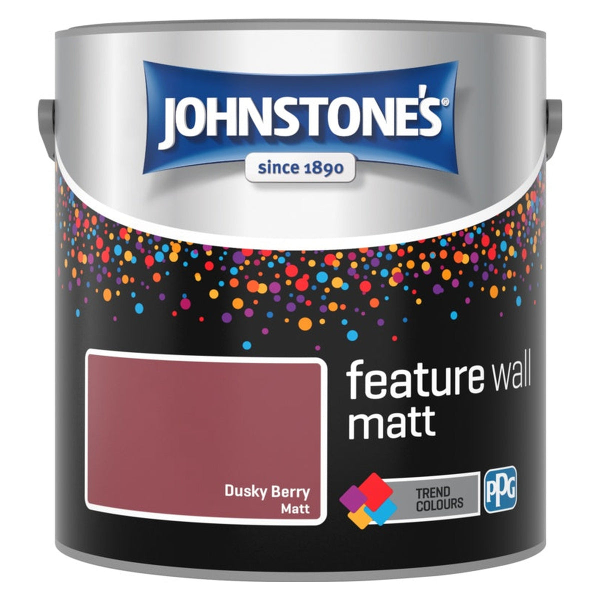 Johnstone's Feature Wall Matt 2.5L in Dusky Berry