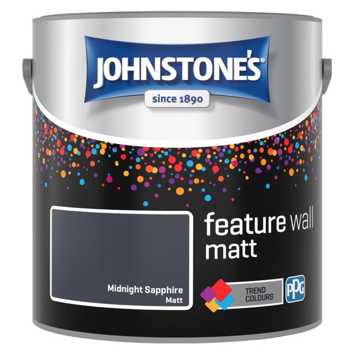 Johnstone's Feature Wall Matt 2.5L in Midnight Sapphire