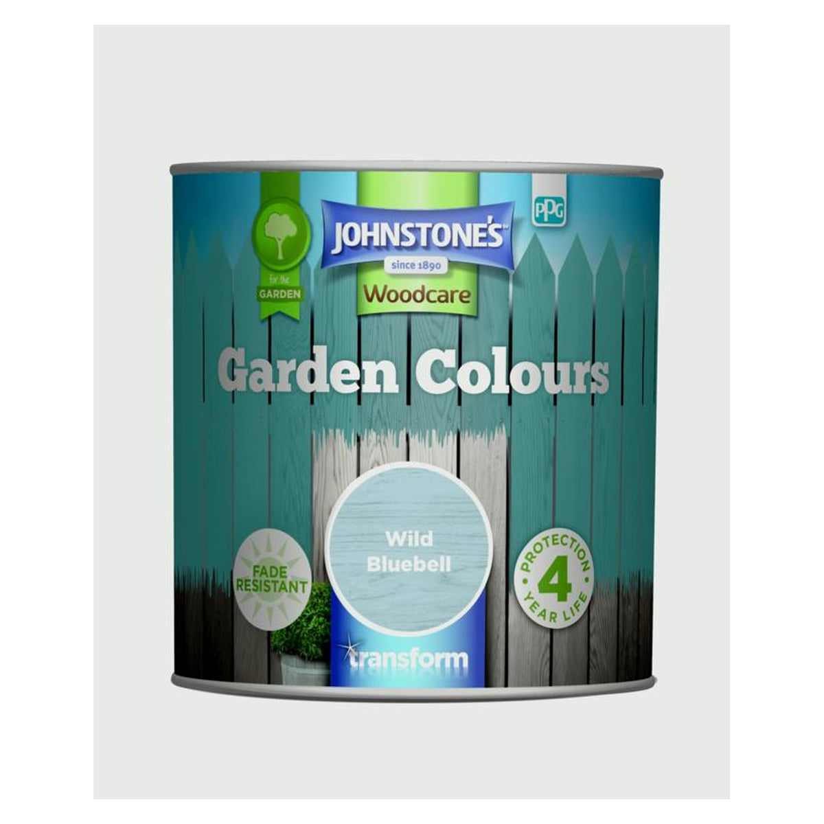 Johnstone's Garden Colours 1L tin in Wild Bluebell