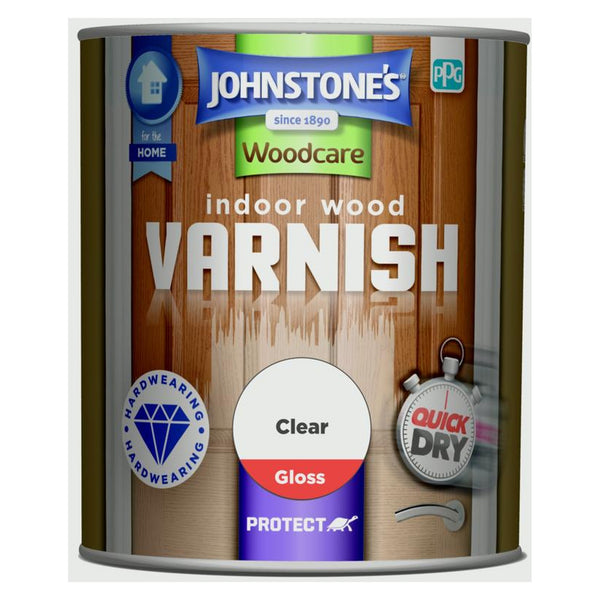 Johnstone's indoor wood varnish clear gloss 750ml