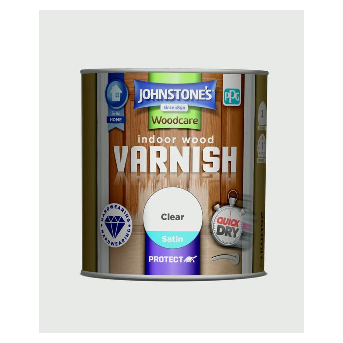 Johnstone's Indoor Wood Varnish clear satin 250ml