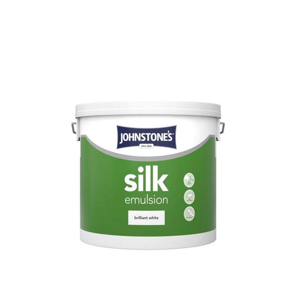 Johnstone's Silk 5L in Brilliant White