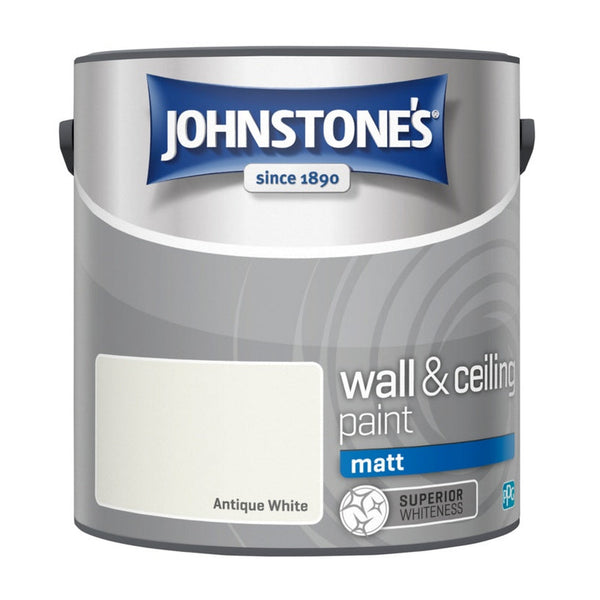 Johnstone's Wall & Ceiling Matt 2.5L in Antique White