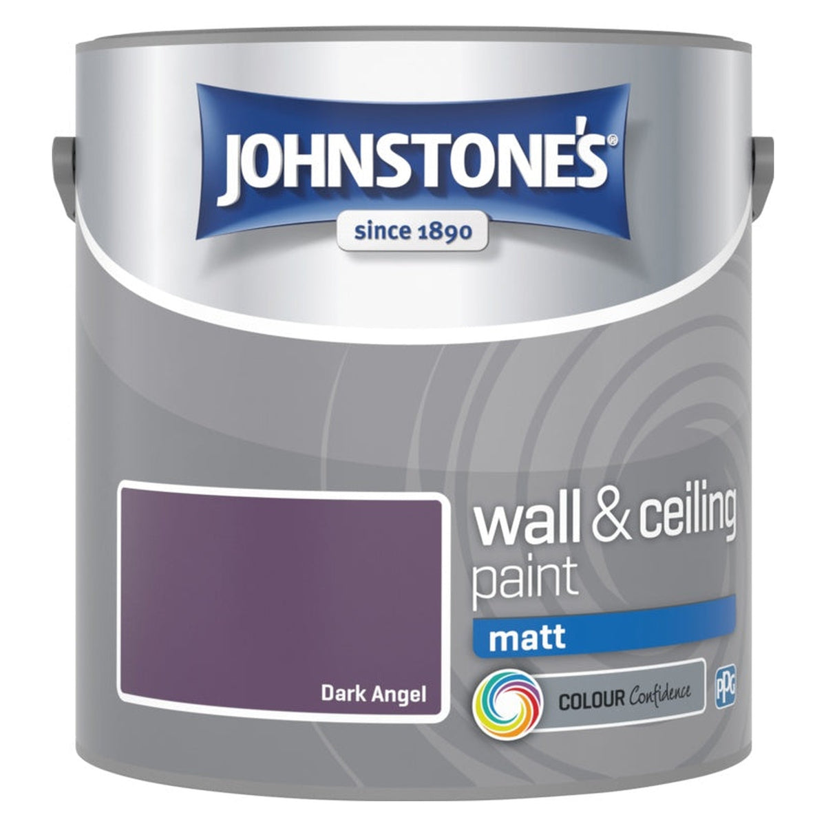 Johnstone's Wall & Ceiling Matt 2.5L in Dark Angel