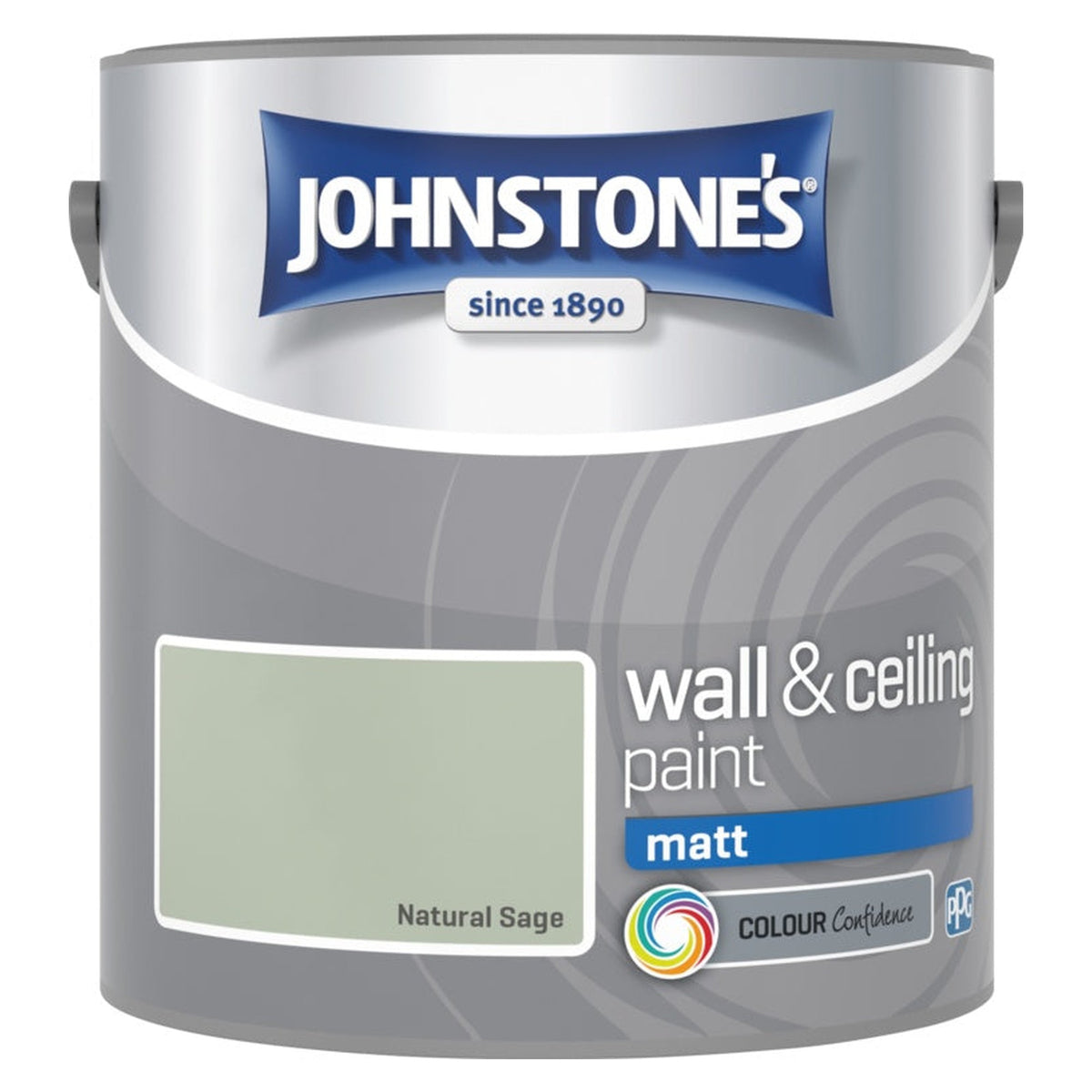 Johnstone's Wall & Ceiling Matt 2.5L in Natural Sage