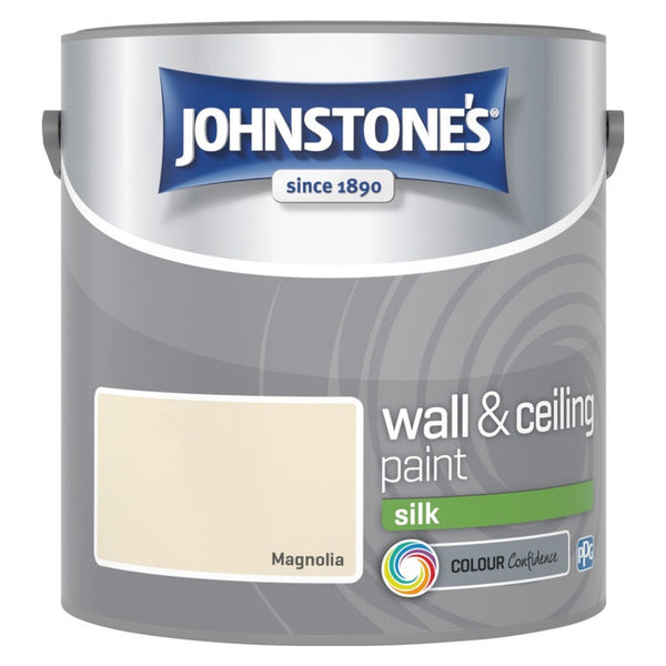 Johnstone's Wall & Ceiling Silk 2.5L tin in Magnolia