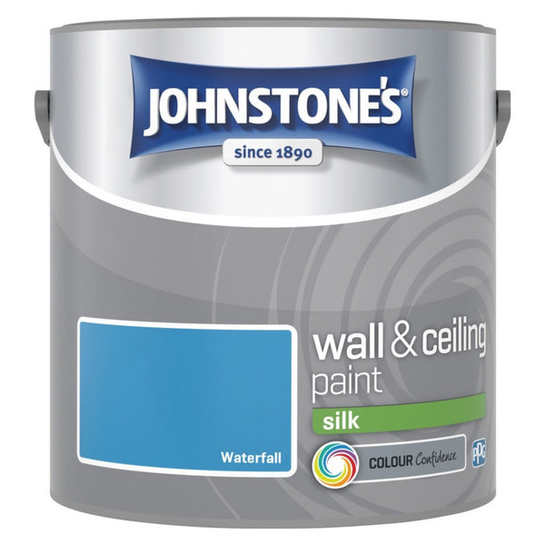 Johnstone's Wall & Ceiling Silk 2.5L tin in Waterfall